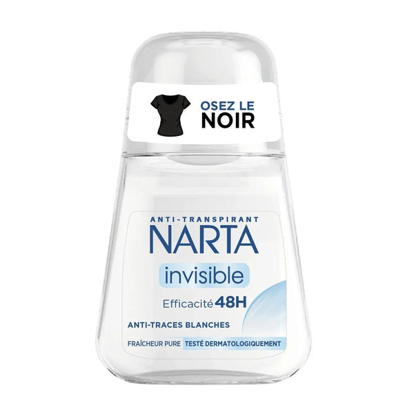 NARTA Invisible - Déodorant bille anti-traces 48h Narta
