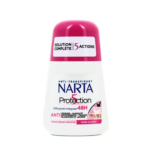 NARTA Protection 5 Déodorant à bille - 50 ml Narta
