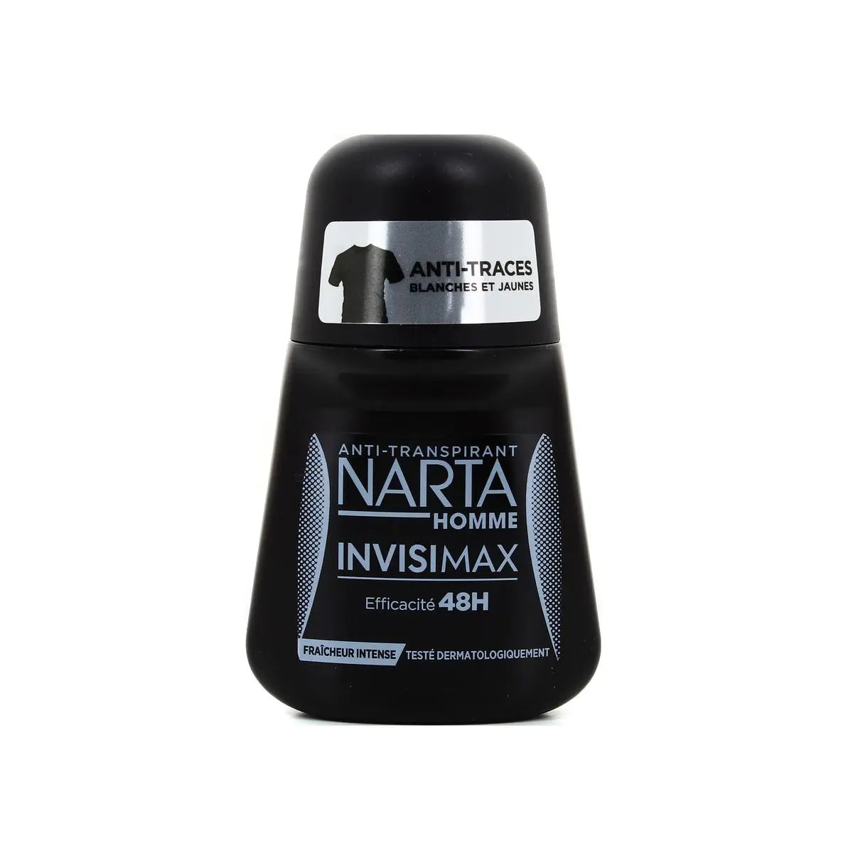 Narta Déodorant Homme Invisimax 48H Anti-Traces Blanches et Jaunes Narta