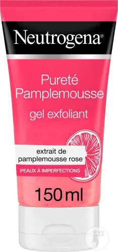 Neutrogena Pureté Pamplemousse Rose Gel Exfoliant Peaux À Imperfections Tube 150ml NEUTROGENA