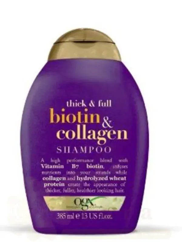 OGX BIOTIN & COLLAGEN SHAMPOO 385ML OGX