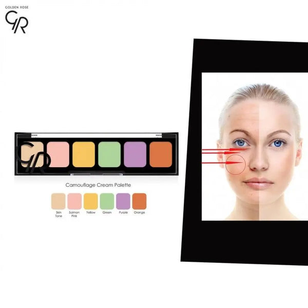 PALETTE CORRECT & CONCEAL CREAM GOLDEN ROSE GOLDEN ROSE