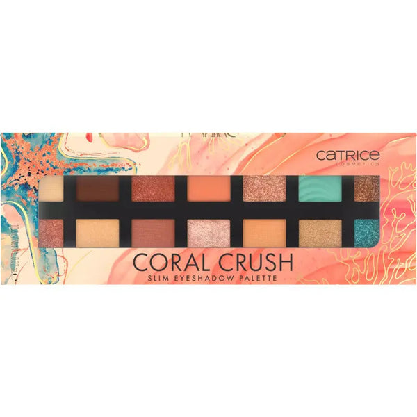 PALETTE FARD A PAUPIERES CORAL CRUSH SLIM CATRICE catrice