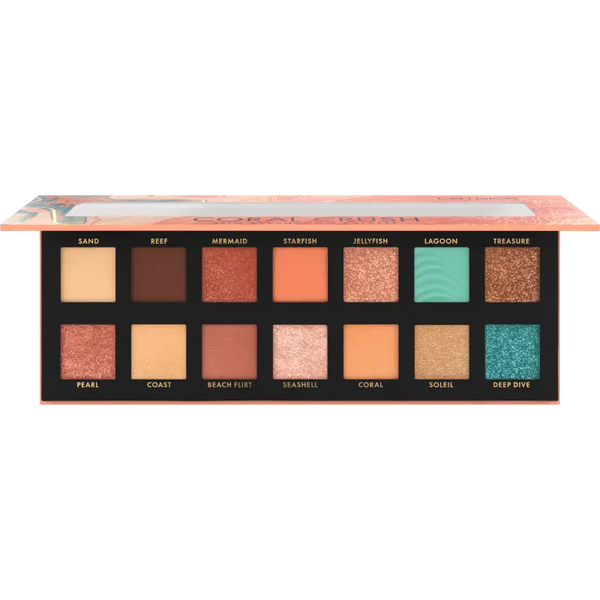 PALETTE FARD A PAUPIERES CORAL CRUSH SLIM CATRICE catrice