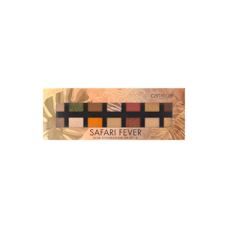 PALETTE FARD A PAUPIERES SAFARI FEVER SLIM 010 CATRICE catrice