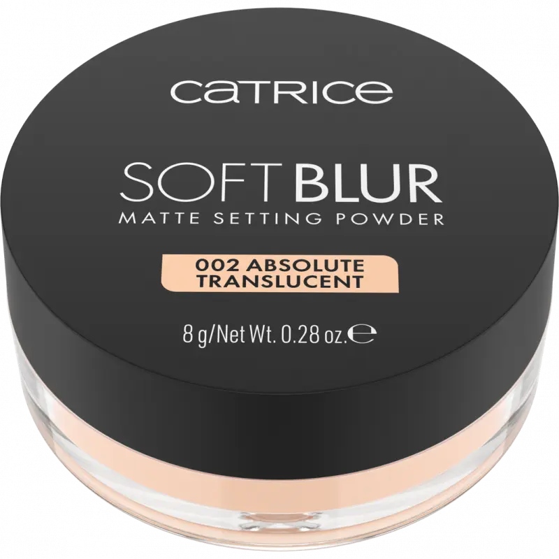 POUDRE FIXATEUR MATTE SOFT BLUR CATRICE catrice