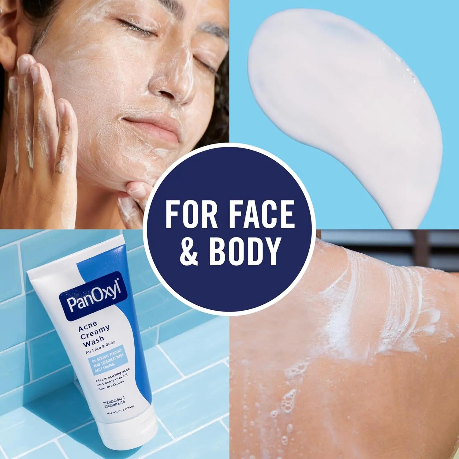 PanOxyl Nettoyant crémeux contre l'acné panoxyl