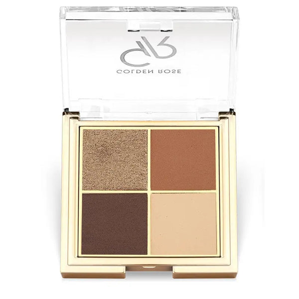 QUATTRO EYESHADOW PALETTE Golden Rose Parfumerie Elhasnaoui