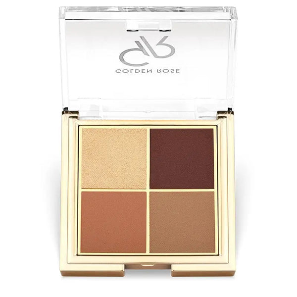 QUATTRO EYESHADOW PALETTE Golden Rose Parfumerie Elhasnaoui