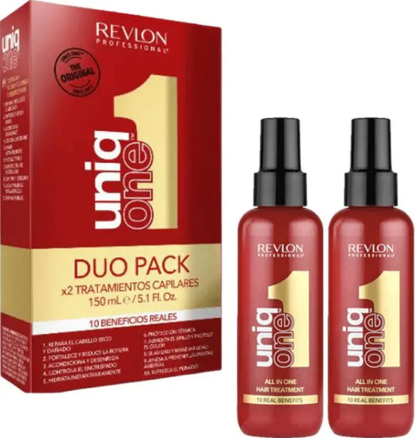 REVLON UNIQ ONE DUO PACK 2 TRAITEMENT CAPILLAIRES Revlon