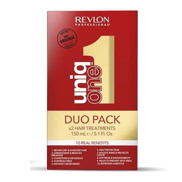 REVLON UNIQ ONE DUO PACK 2 TRAITEMENT CAPILLAIRES Revlon