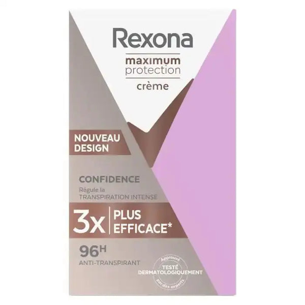 REXONA - stick Anti-transpirant, Déodorant Femme Confidence rexona