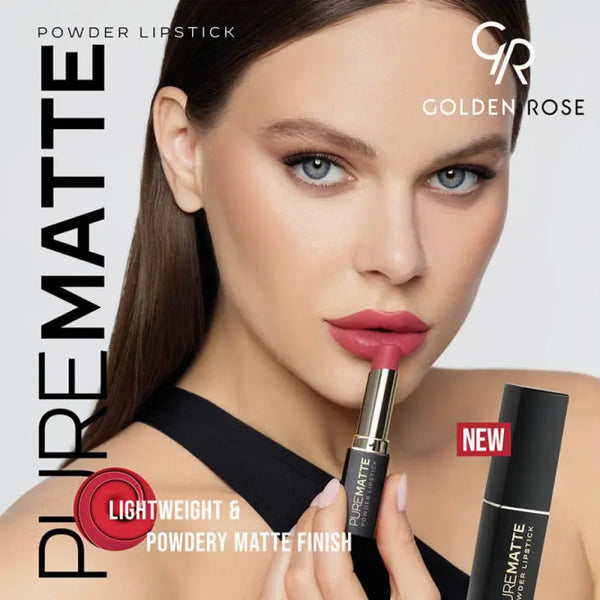 ROUGE A LEVRES EN POUDRE PURE MATTE GR GOLDEN ROSE