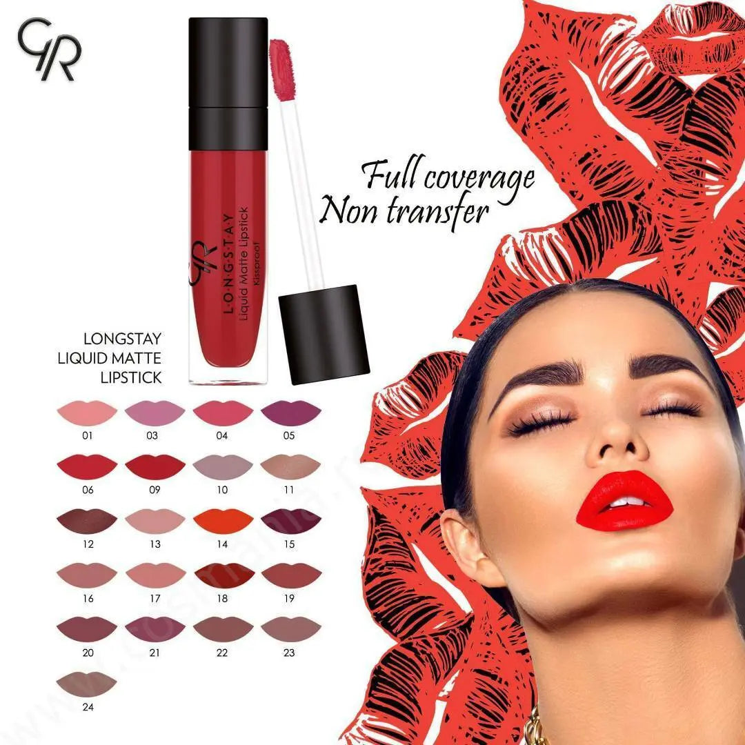 ROUGE A LEVRES LIQUIDE LONGUE TENUE GOLDEN ROSE GOLDEN ROSE