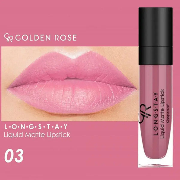 ROUGE A LEVRES LIQUIDE LONGUE TENUE GOLDEN ROSE GOLDEN ROSE