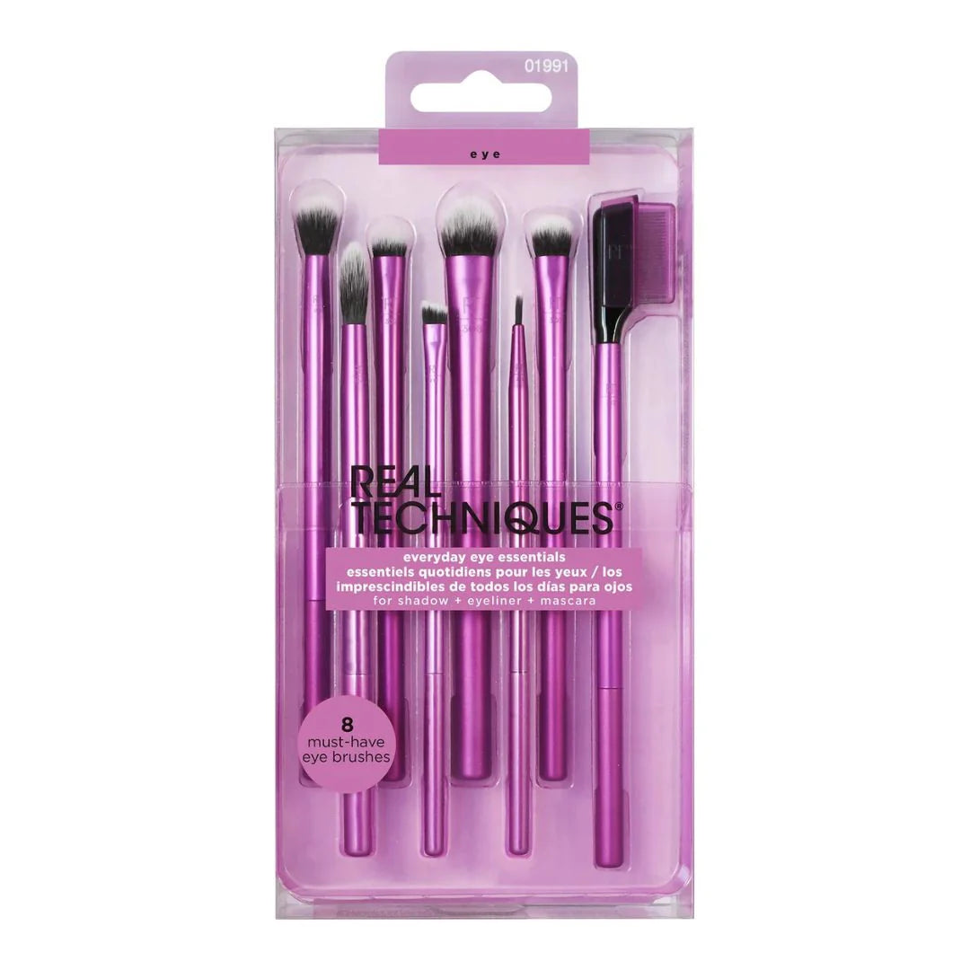 Real Techniques Everyday Eye Essentials brush set Real Techniques