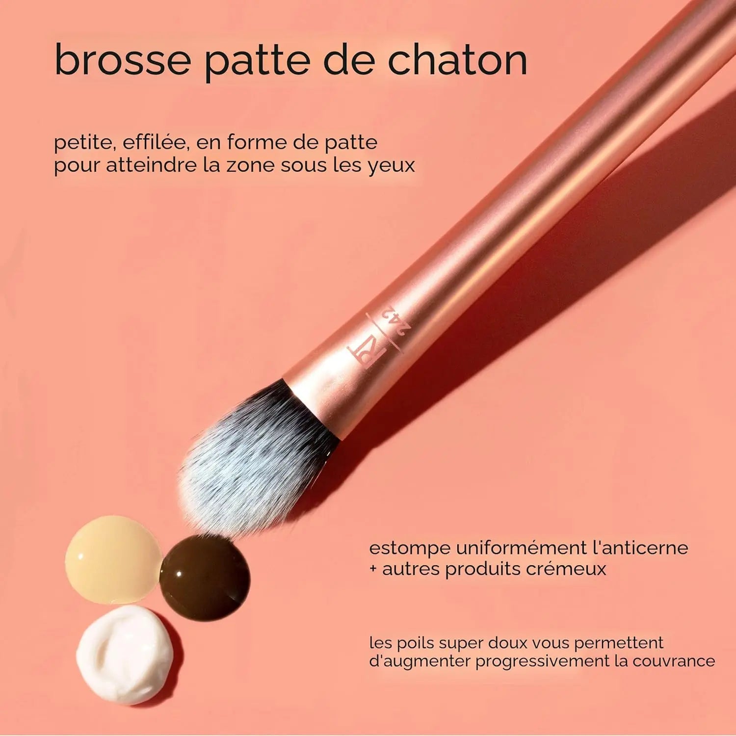 Real techniques kitten paw concealer brush Real Techniques