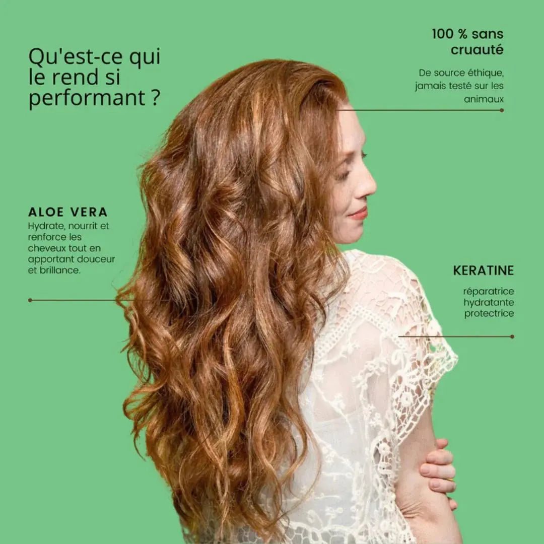 RoseBaie Gamme Kératine x Aloe Vera Shampoing Masque & Sérum Rose baie