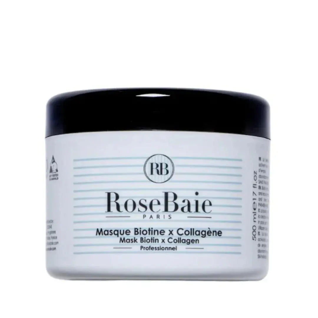 RoseBaie Masque Biotine x Collagène 500ml Rose baie