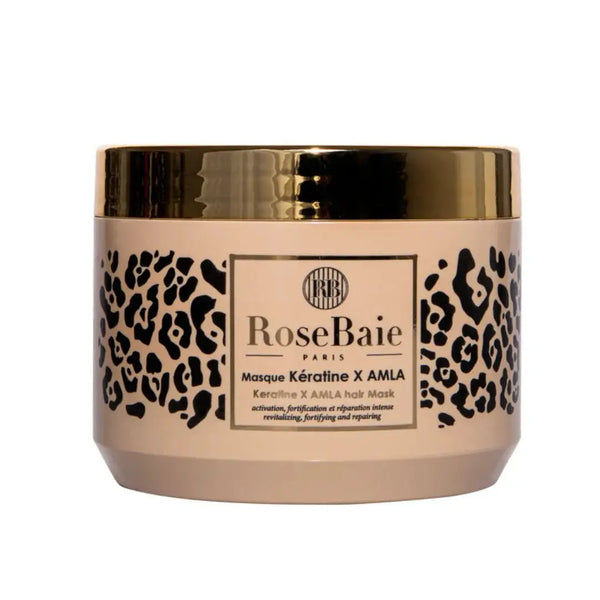 RoseBaie Masque Kératine x Amla Réparation & Hydratation 500ml Rose baie
