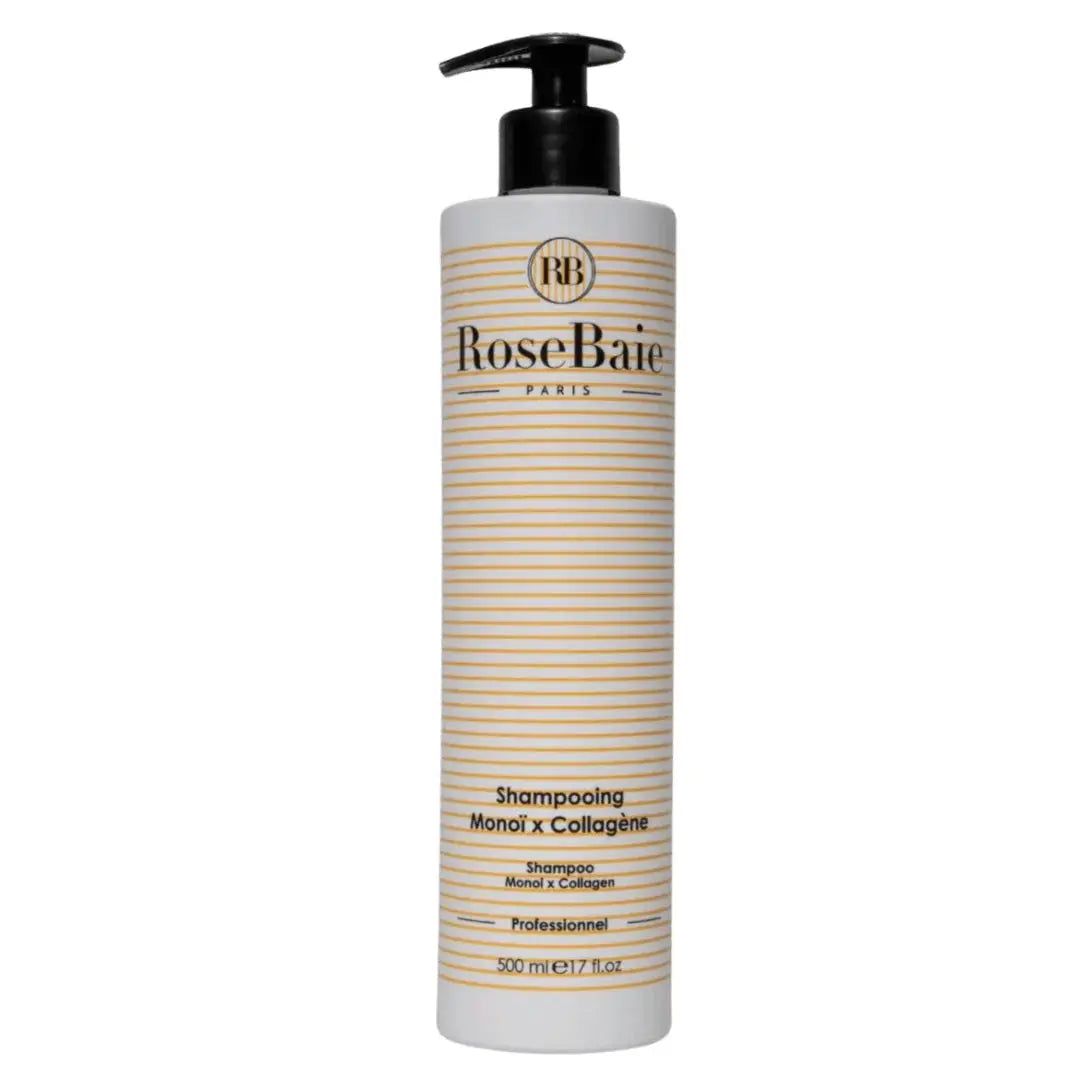 RoseBaie Shampooing Monoï x Collagène 500ml Rose baie