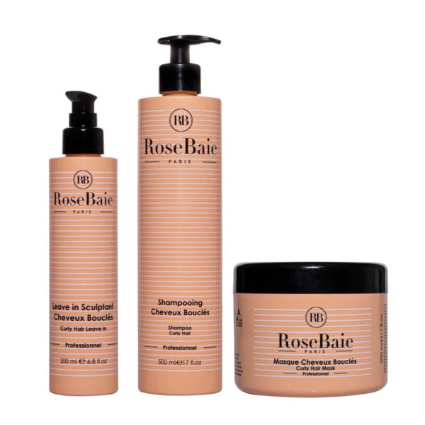 RoseBaie Gamme Huile d'Avocat Masque, Shampoing & Crème