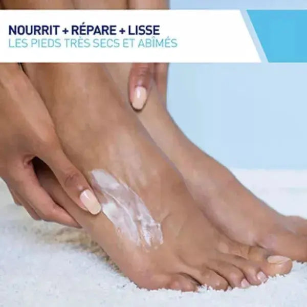 SA Crème Pieds Régénérante 88ml - Pieds très Secs, Abîmées, Rugueux CeraVe