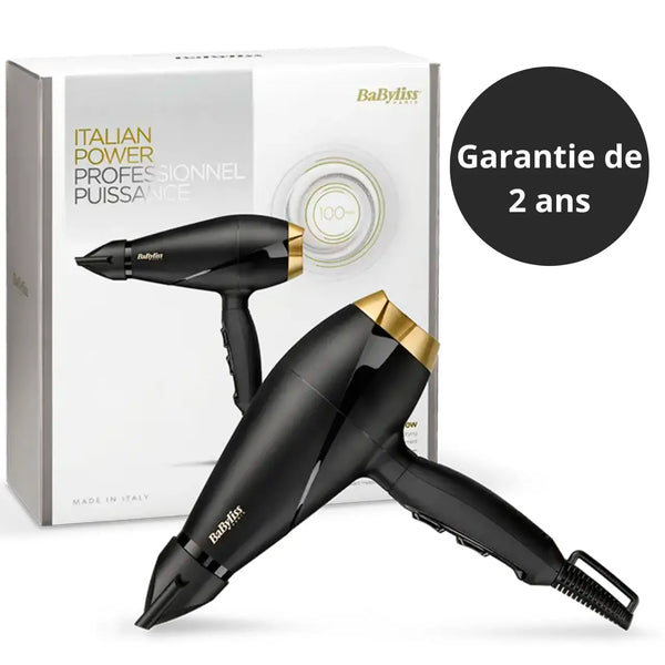 SECHE CHEVEUX 2000W AC IONIC 6704E Babyliss Paris
