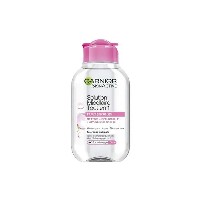 SKINACTIVE – EAU MICELLAIRE POUR PEAUX SENSIBLES – 100M Garnier