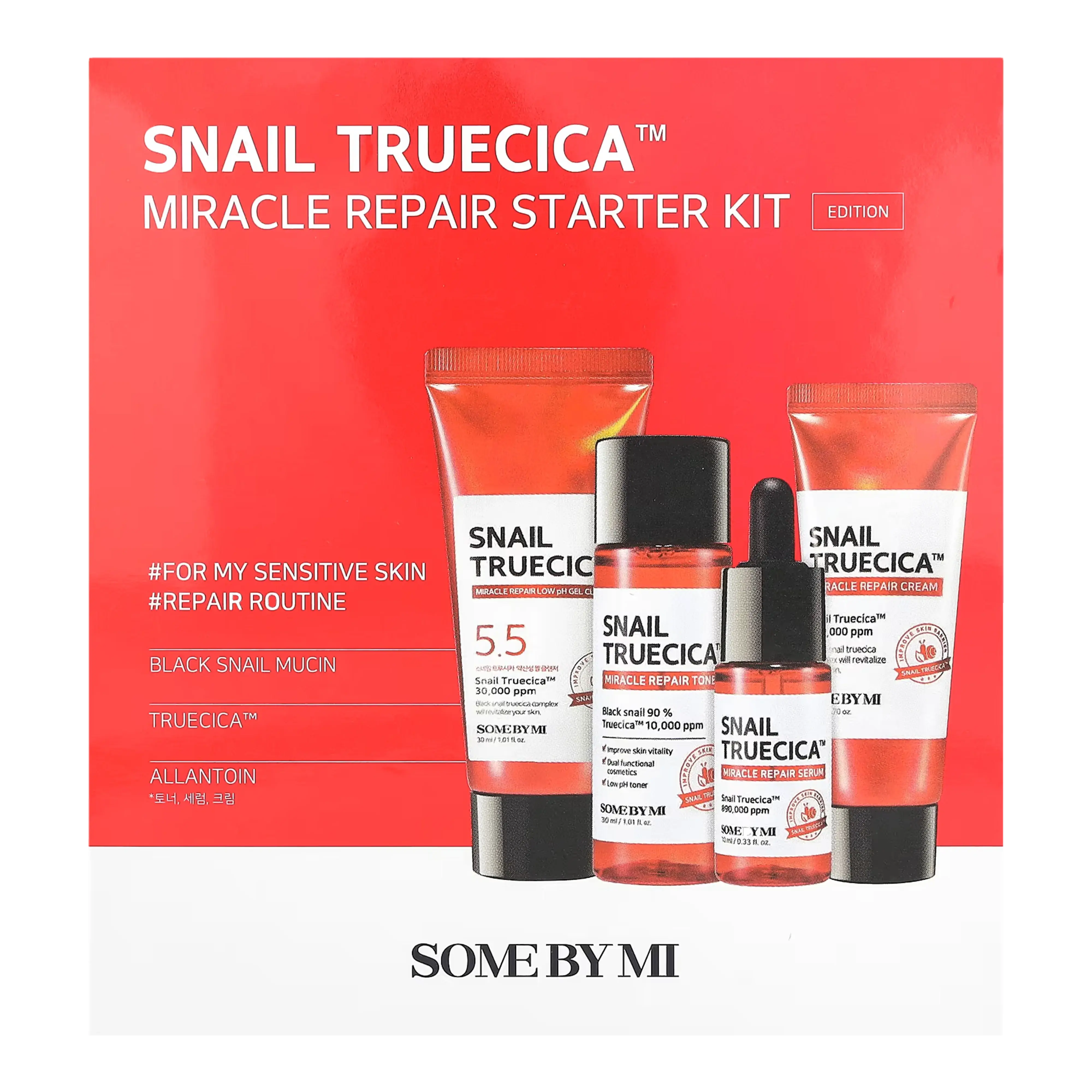 SNAIL TRUECICA MIRACLE REPAIR STARTER KIT Some By Mi