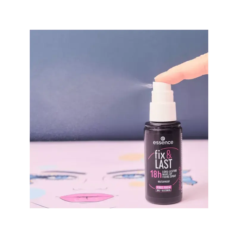 SPRAY FIXATEUR DE MAQUILLAGE 18H FIX & LAST ESSENCE essence
