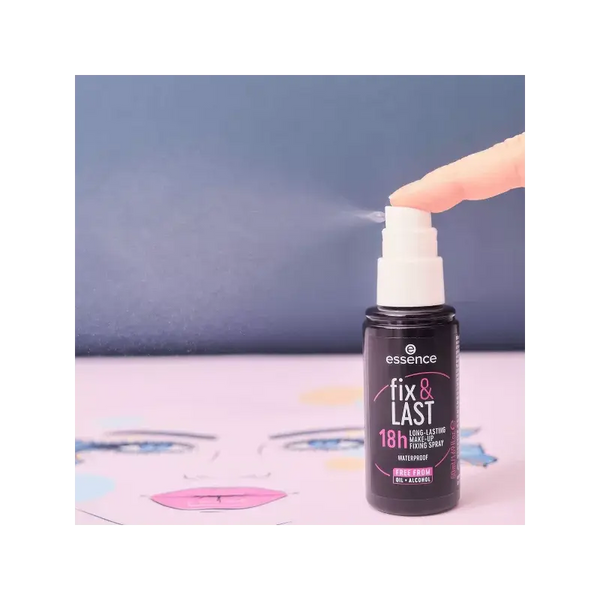 SPRAY FIXATEUR DE MAQUILLAGE 18H FIX & LAST ESSENCE essence