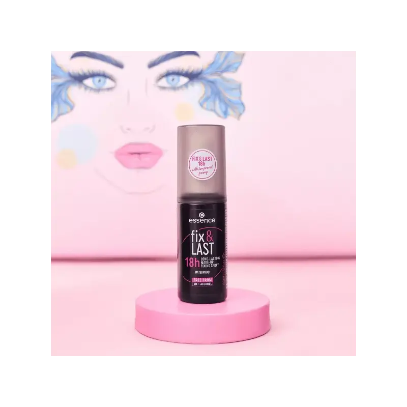 SPRAY FIXATEUR DE MAQUILLAGE 18H FIX & LAST ESSENCE essence