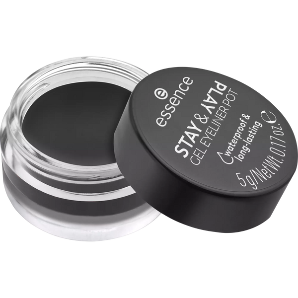 STAY & PLAY GEL EYELINER POT EYELINER GEL essence