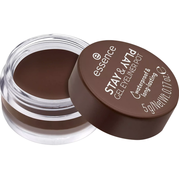STAY & PLAY GEL EYELINER POT EYELINER GEL essence