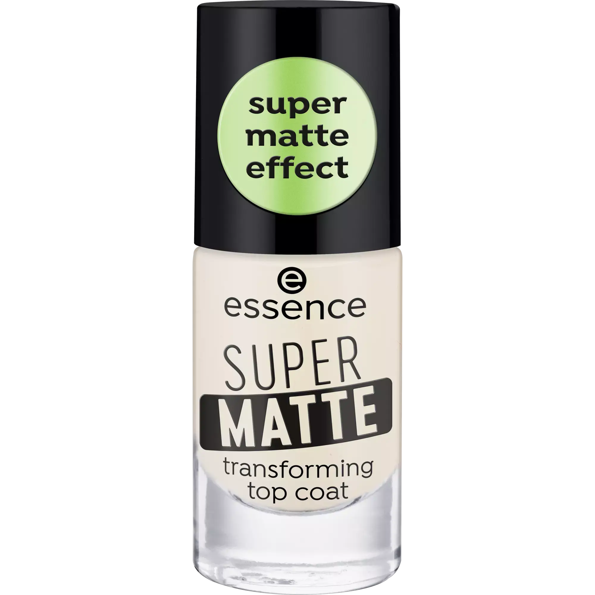 SUPER MATTE transforming top coat essence