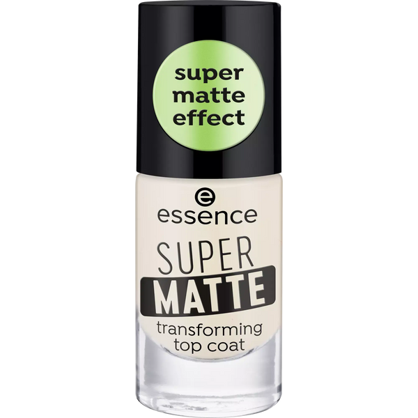 SUPER MATTE transforming top coat essence