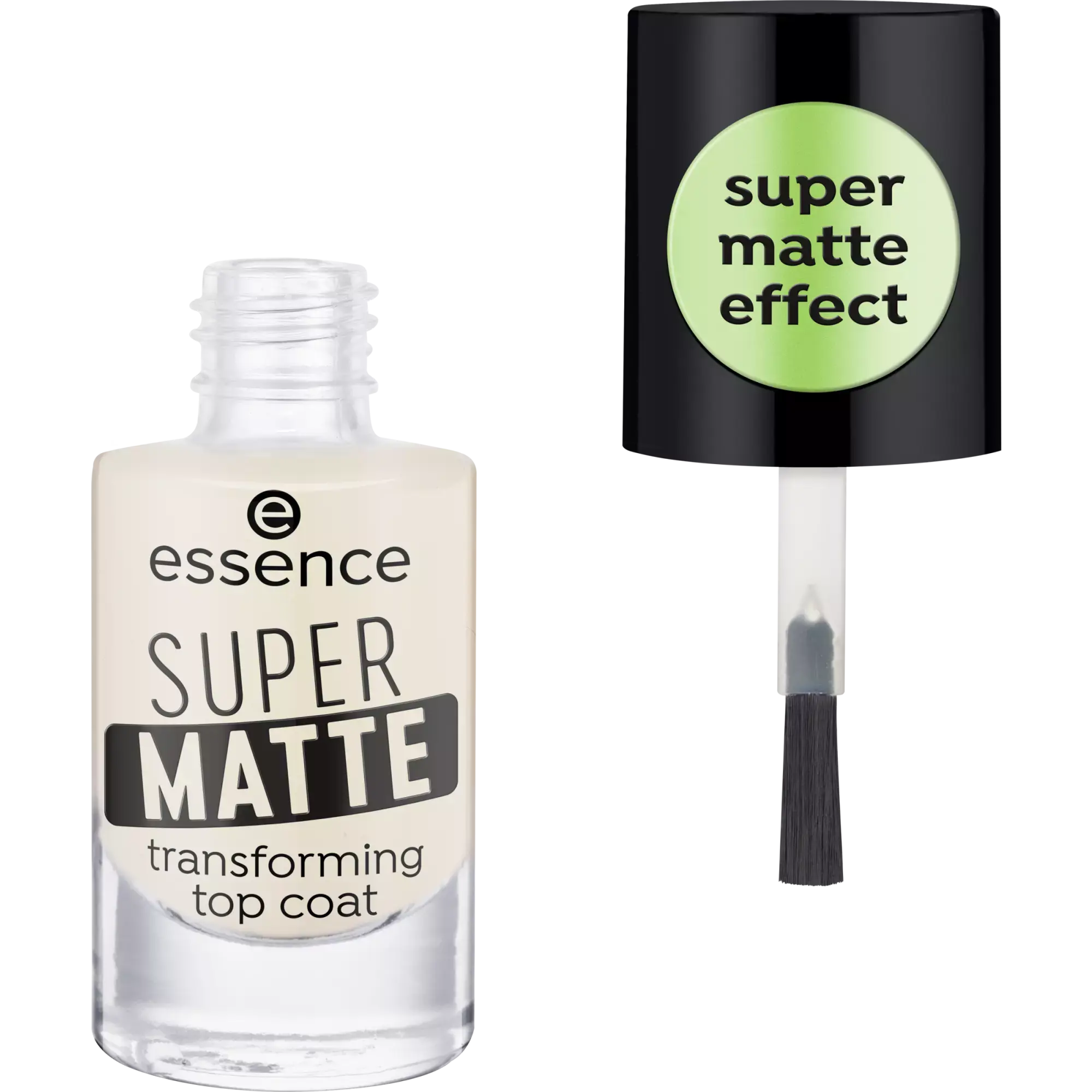 SUPER MATTE transforming top coat essence