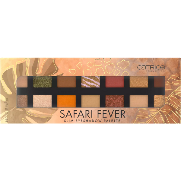 Safari Fever Slim Eyeshadow Palette fards à paupières catrice