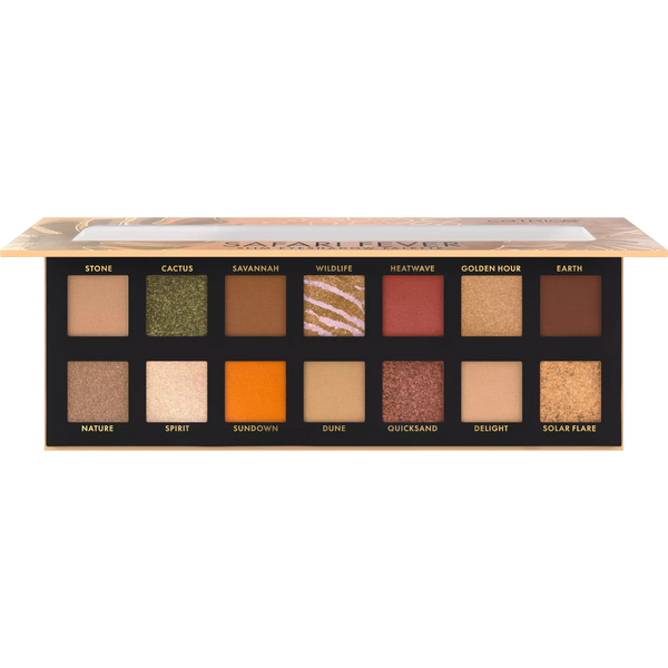 Safari Fever Slim Eyeshadow Palette fards à paupières catrice
