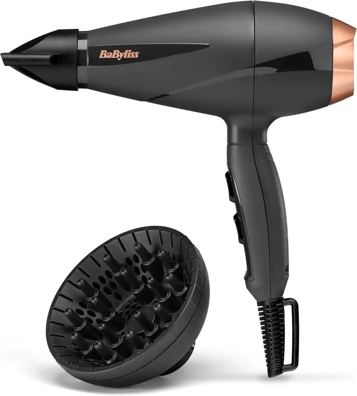Sèche-cheveux AC 2100W 1 concentrateurs lonique diffuseur 6709DE Babyliss Paris
