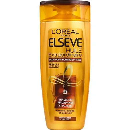 Shampooing Elsève Huile Extraordinaire – Cheveux Secs 400ml L'oréal