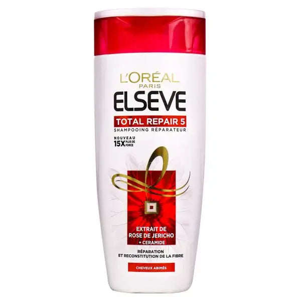 Shampooing Elsève Total Repair 5 – Réparateur 400ml L'oréal