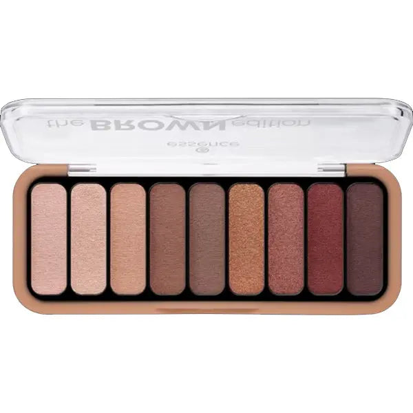 THE BROWN edition palette fard à paupières essence
