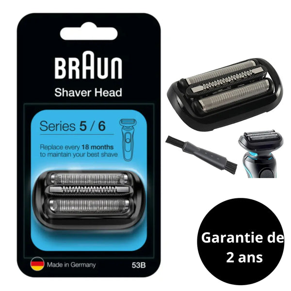 Tête De Rechange Pour Rasoir Braun Series 5/6 53B Braun