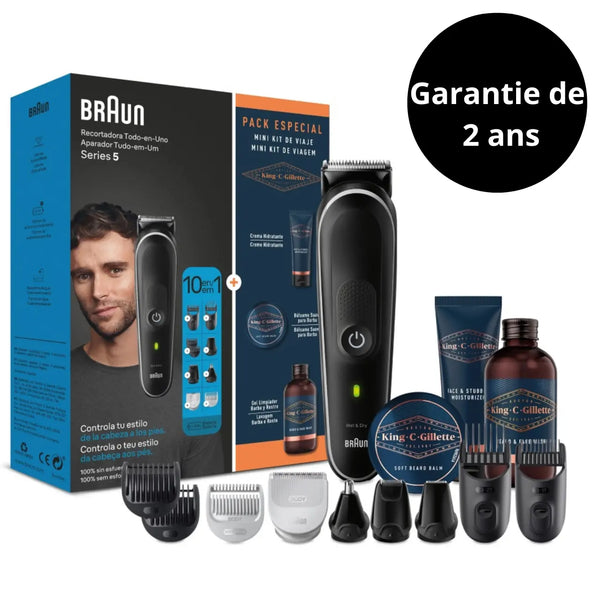 Tondeuse Braun Series 5 MGK5440  + Pack Especial Braun