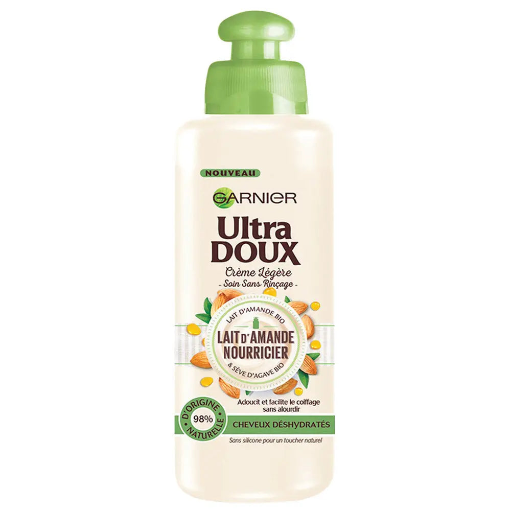 ULTRA DOUX – SOIN SANS RINCAGE LAIT D’AMANDE – 200ML Garnier