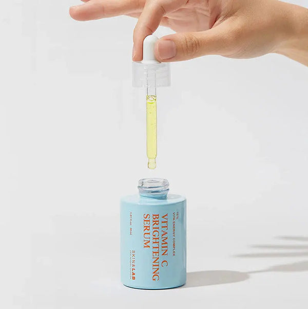 Vitamin C Brightening Serum skin & lab