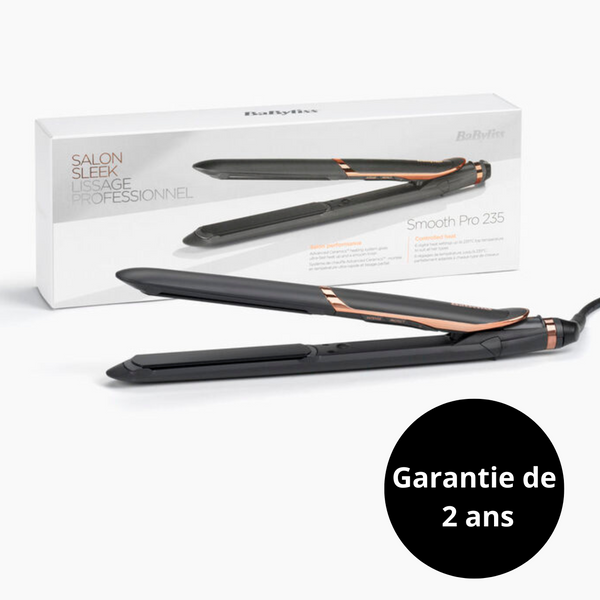 Lisseur advanced ceramics, noir et or rose ST394E