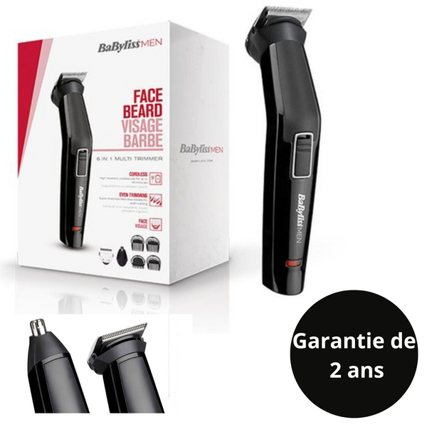 Tondeuse face beard visage barbe babyliss MT725E